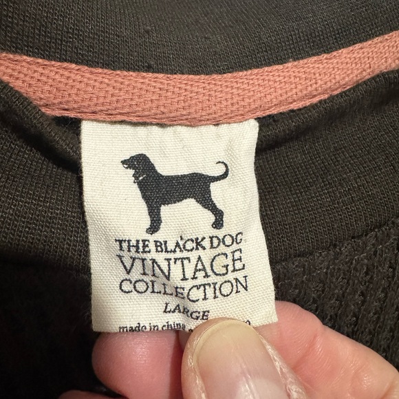 The Black Dog Vintage Collection Brown Knit Top - Picture 2 of 5